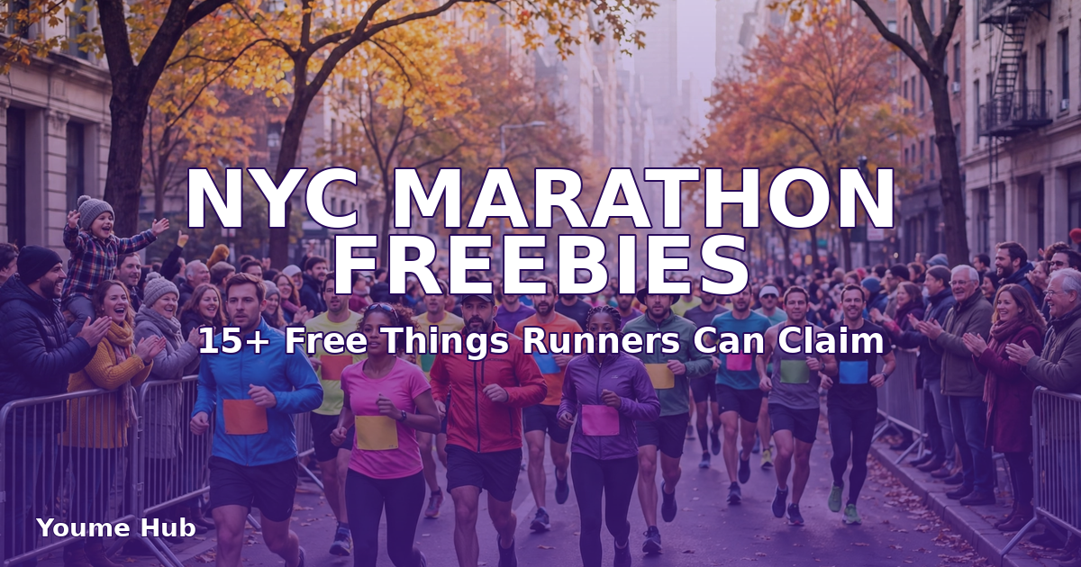 2026 NYC Marathon Freebies: 15+ Free Things Runners Can Claim Right Now